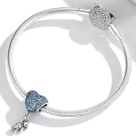Charms Typu Pandora Miłość Balonowy Miś - SCC2023