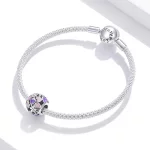 Charms Typu Pandora Miłość Kwiaty - SCC1798