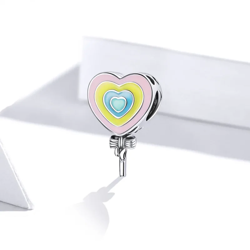 (zdjęcie do) Charms Typu Pandora Miłość Lollipop - SCC1746 - Wyświetl 2