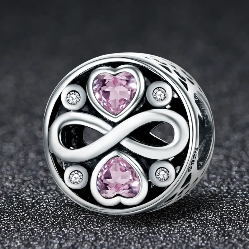 (zdjęcie do) Charms Typu Pandora Miłość trwa - SCC240 - Wyświetl 2