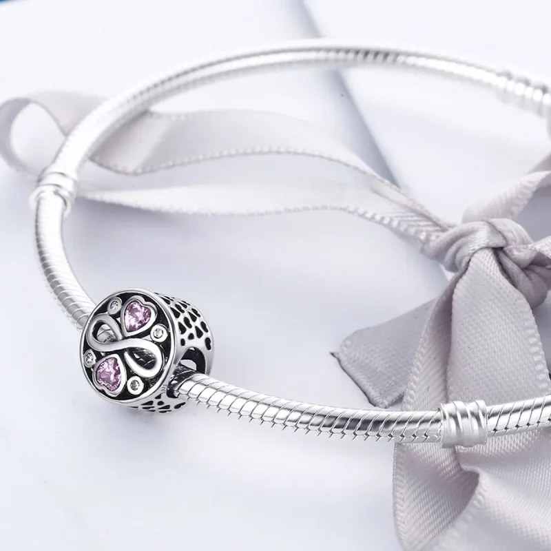 (zdjęcie do) Charms Typu Pandora Miłość trwa - SCC240 - Wyświetl 4
