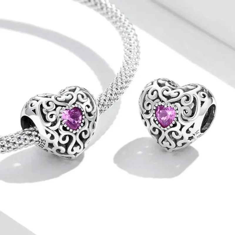 (zdjęcie do) Charms Typu Pandora Miłość w stylu retro - SCC2136 - Wyświetl 4