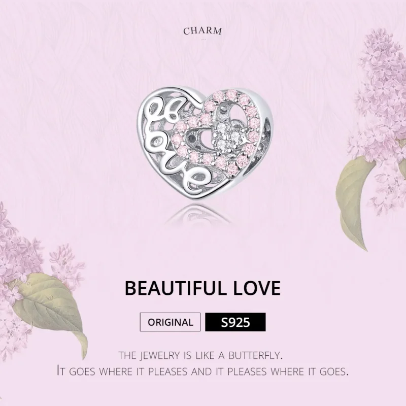 (zdjęcie do) Charms Typu Pandora Miłość życia - SCC1301 - Wyświetl 2
