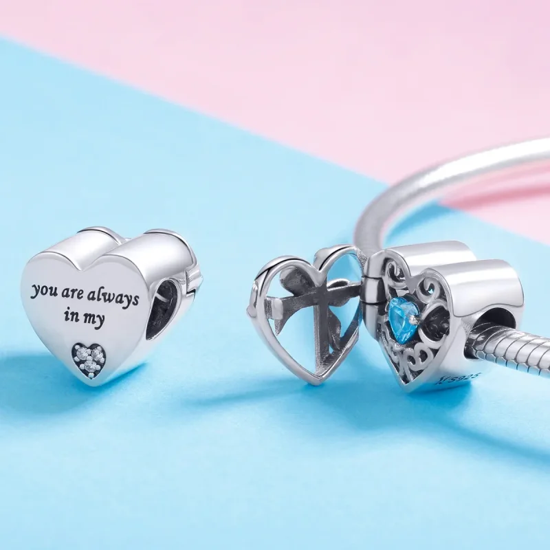 (zdjęcie do) Charms Typu Pandora Mistyczny Kamień - SCC1053 - Wyświetl 4