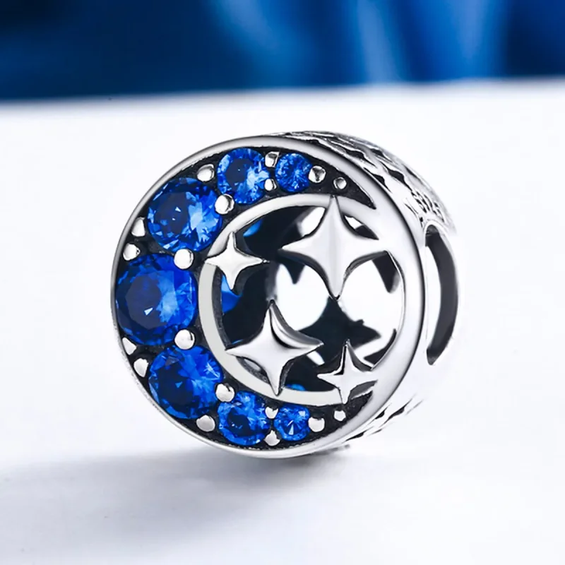 (zdjęcie do) Charms Typu Pandora Mit Gwiezdnego Księżyca - SCC184 - Wyświetl 3