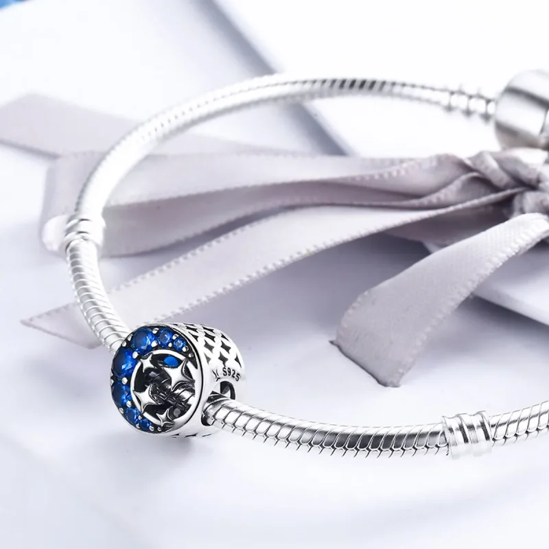 (zdjęcie do) Charms Typu Pandora Mit Gwiezdnego Księżyca - SCC184 - Wyświetl 4