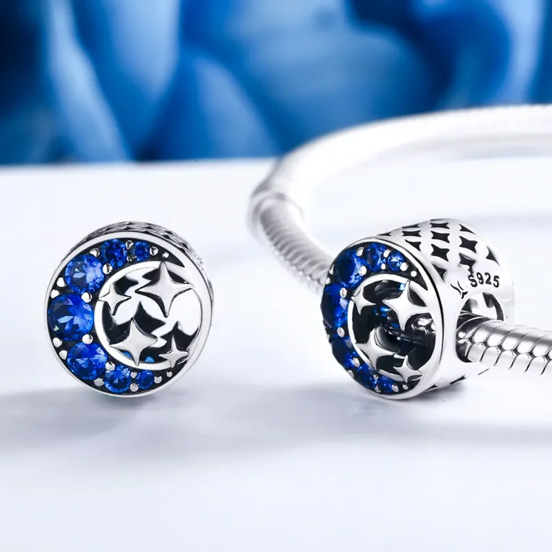 (zdjęcie do) Charms Typu Pandora Mit Gwiezdnego Księżyca - SCC184 - Wyświetl 5