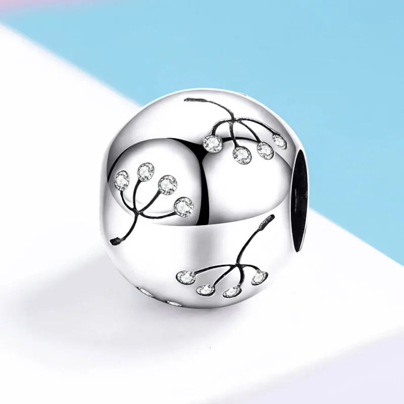(zdjęcie do) Charms Typu Pandora Mniszek lekarski - BSC053 - Wyświetl 2