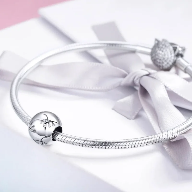 (zdjęcie do) Charms Typu Pandora Mniszek lekarski - BSC053 - Wyświetl 3