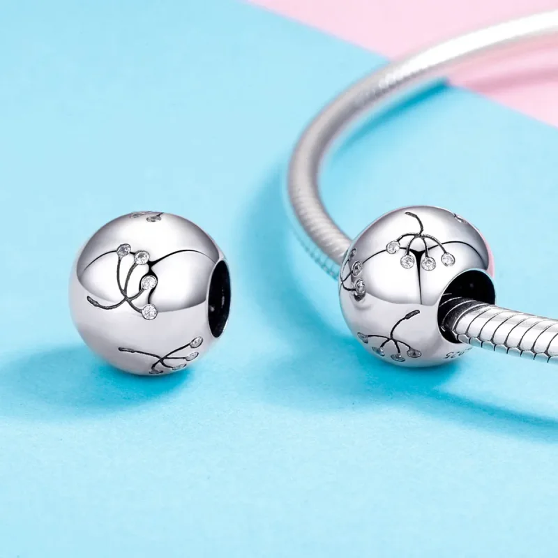 (zdjęcie do) Charms Typu Pandora Mniszek lekarski - BSC053 - Wyświetl 4