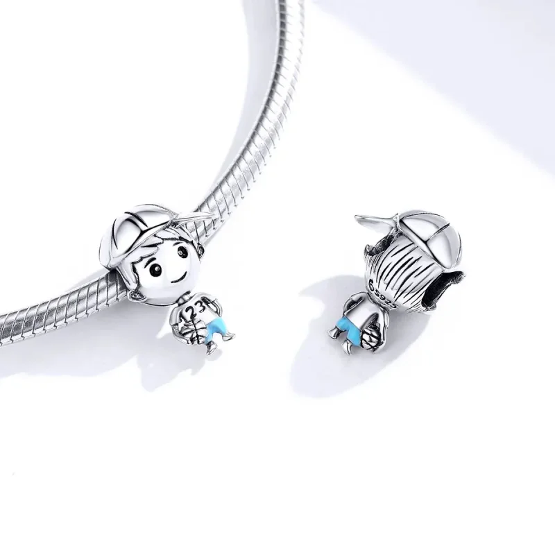 (zdjęcie do) Charms Typu Pandora Młodszy brat - BSC173 - Wyświetl 4
