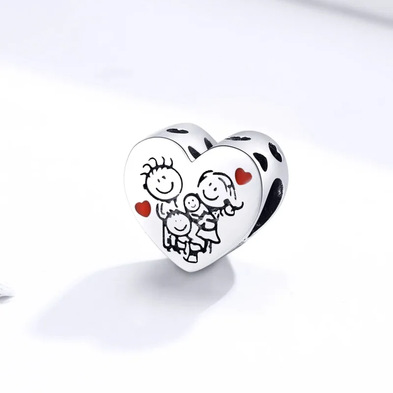 (zdjęcie do) Charms Typu Pandora Moja rodzina - BSC237 - Wyświetl 2