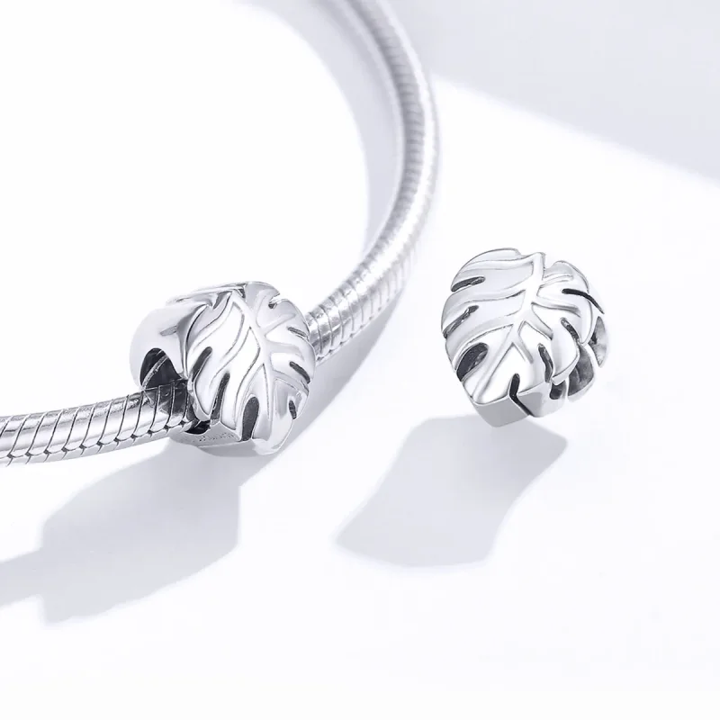 (zdjęcie do) Charms Typu Pandora Monstera Deliciosa - BSC141 - Wyświetl 4