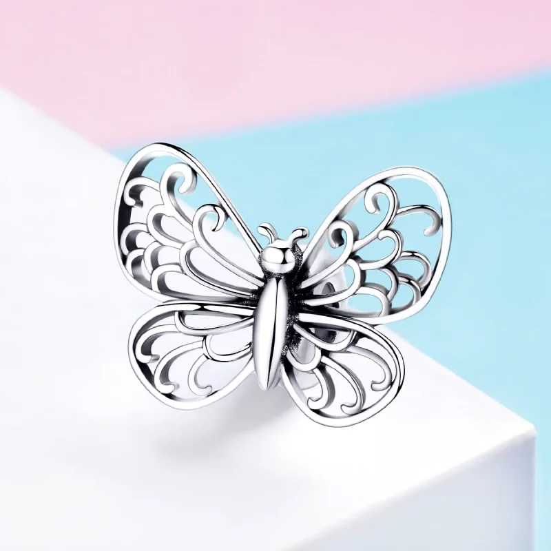 (zdjęcie do) Charms Typu Pandora Motyl - BSC062 - Wyświetl 2