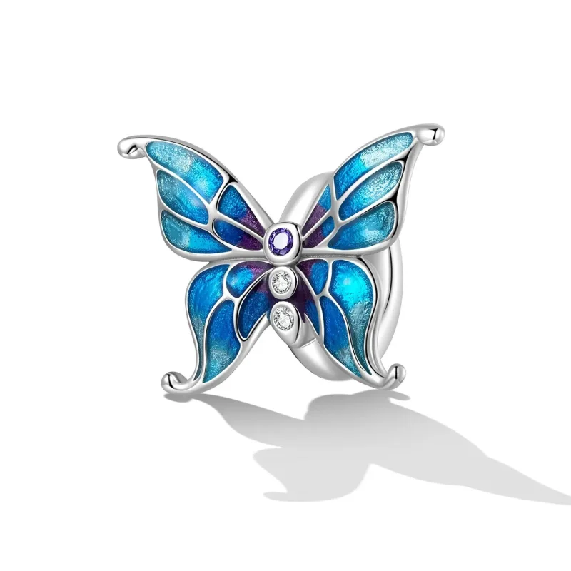 (zdjęcie do) Charms Typu Pandora Motyl - SCC2326 - Wyświetl 2