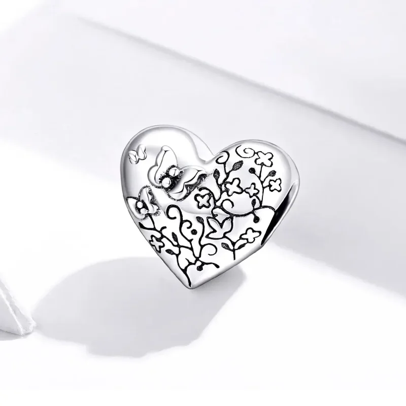 (zdjęcie do) Charms Typu Pandora Motyl winorośli - SCC1603 - Wyświetl 2