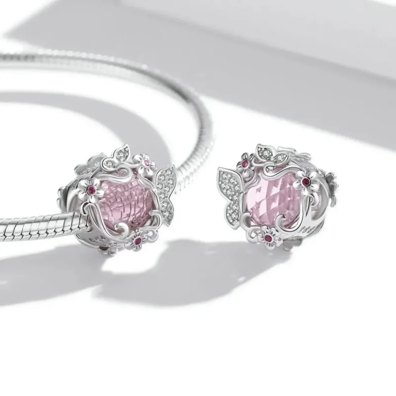 (zdjęcie do) Charms Typu Pandora Motyle Latające - BSC552 - Wyświetl 4