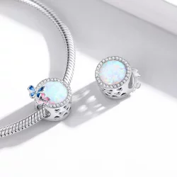 Charms Typu Pandora Motyle na wiosnę - SCC1730