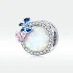 Charms Typu Pandora Motyle na wiosnę - SCC1730