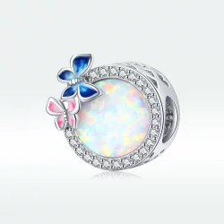Charms Typu Pandora Motyle na wiosnę - SCC1730