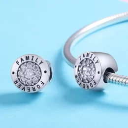 Charms Typu Pandora Na zawsze w domu - SCC814