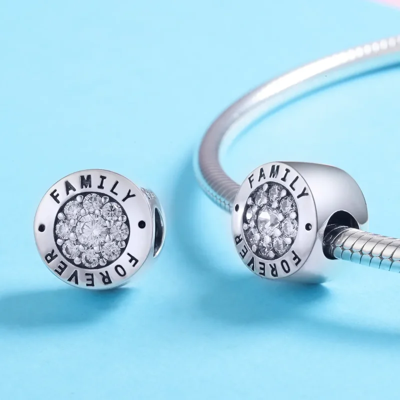 (zdjęcie do) Charms Typu Pandora Na zawsze w domu - SCC814 - Wyświetl 3