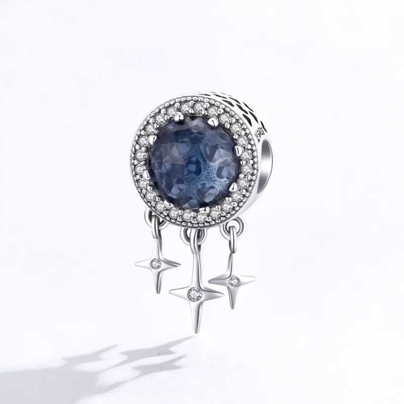 (zdjęcie do) Charms Typu Pandora Niebieska gwiazda - SCC1432 - Wyświetl 2