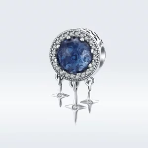 Charms Typu Pandora Niebieska gwiazda - SCC1432