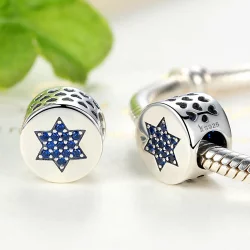 Charms Typu Pandora Niebieska wiara - SCC105