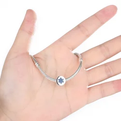 Charms Typu Pandora Niebieska wiara - SCC105
