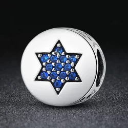 Charms Typu Pandora Niebieska wiara - SCC105