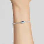 Charms Typu Pandora niebieski lotos - SCC2020