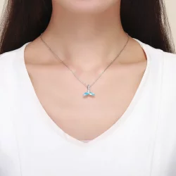 Charms Typu Pandora Niebieski rybi ogon - SCC1067