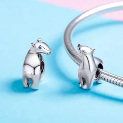 Charms Typu Pandora Niedźwiedź polarny - BSC058