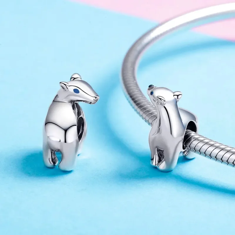 (zdjęcie do) Charms Typu Pandora Niedźwiedź polarny - BSC058 - Wyświetl 4