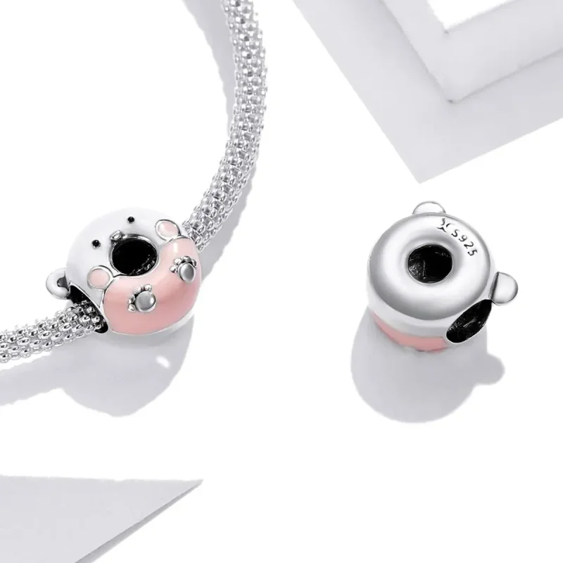 (zdjęcie do) Charms Typu Pandora Niedźwiedzie Pączki - SCC1876 - Wyświetl 4
