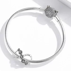 Charms Typu Pandora Nieskończone kwiaty - SCC2099