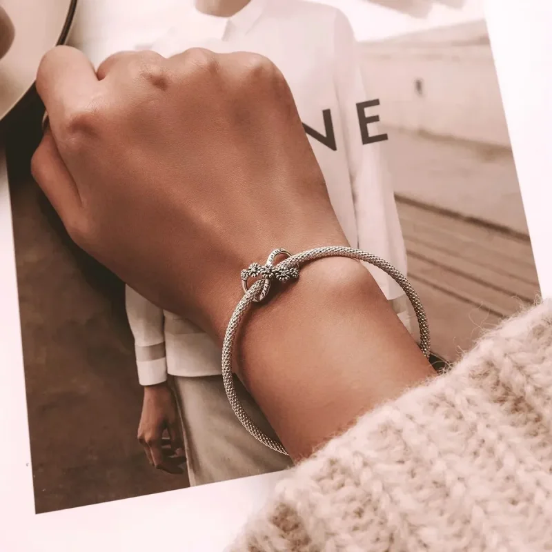 (zdjęcie do) Charms Typu Pandora Nieskończone kwiaty - SCC2099 - Wyświetl 6