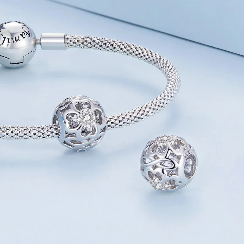 (zdjęcie do) Charms Typu Pandora Nieskończone serce - BSC664 - Wyświetl 5