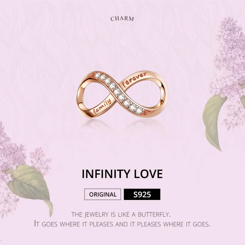 (zdjęcie do) Charms Typu Pandora nieskończoność - SCC1146-C - Wyświetl 2