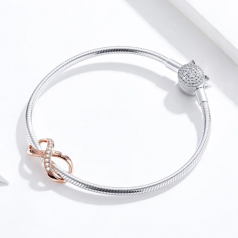 (zdjęcie do) Charms Typu Pandora nieskończoność - SCC1146-C - Wyświetl 3