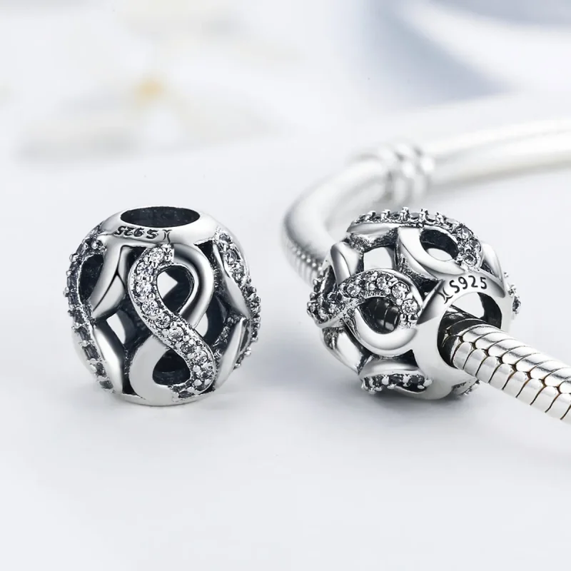 (zdjęcie do) Charms Typu Pandora nieskończoność - SCC141 - Wyświetl 5