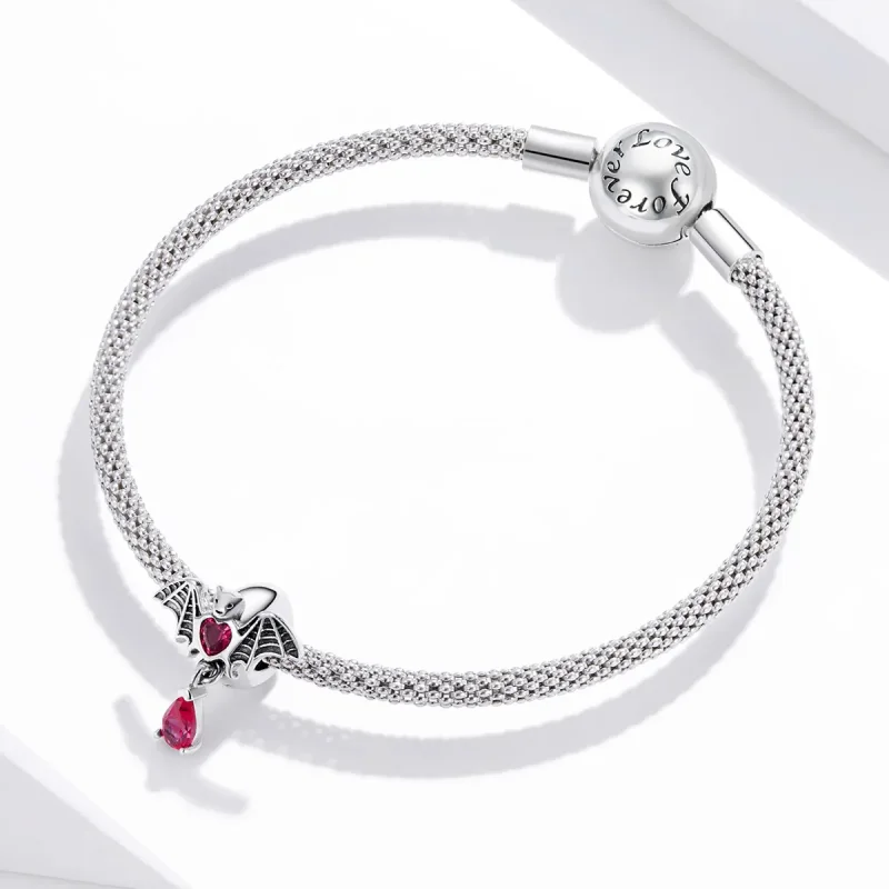(zdjęcie do) Charms Typu Pandora Nietoperz - SCC1779 - Wyświetl 3