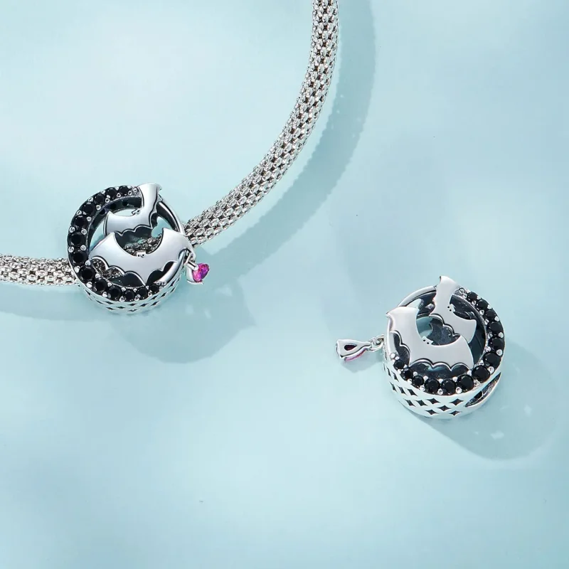 (zdjęcie do) Charms Typu Pandora Nietoperz - SCC2392 - Wyświetl 4