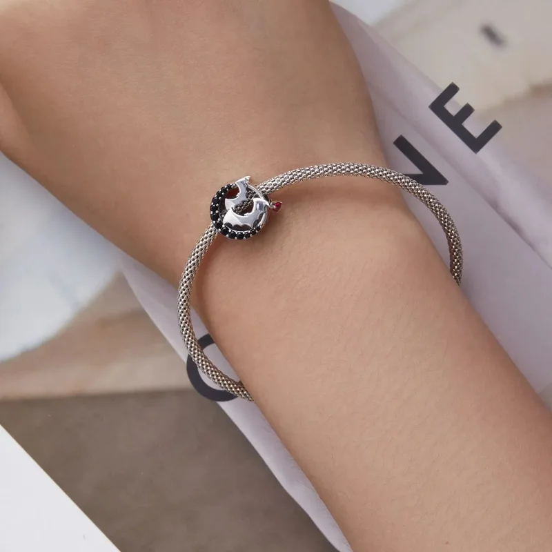 (zdjęcie do) Charms Typu Pandora Nietoperz - SCC2392 - Wyświetl 5