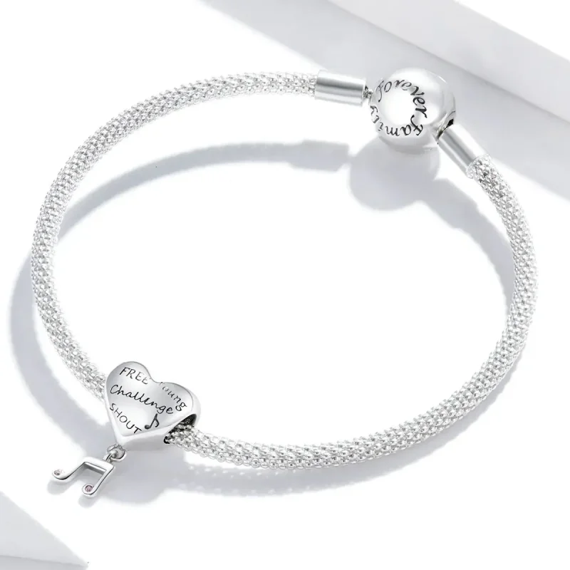 (zdjęcie do) Charms Typu Pandora Notatka miłosna - SCC1631 - Wyświetl 3
