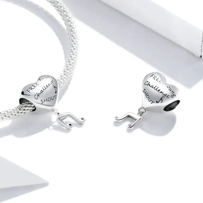 (zdjęcie do) Charms Typu Pandora Notatka miłosna - SCC1631 - Wyświetl 4