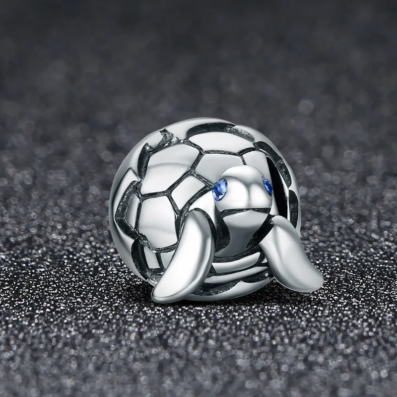 (zdjęcie do) Charms Typu Pandora Noworodek Żółw - SCC192 - Wyświetl 2