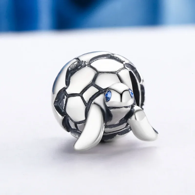 (zdjęcie do) Charms Typu Pandora Noworodek Żółw - SCC192 - Wyświetl 3