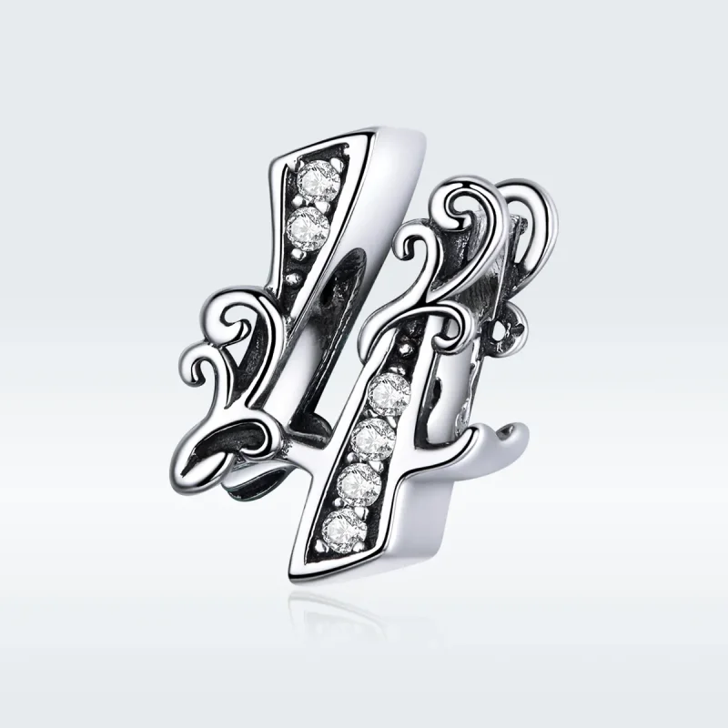 (zdjęcie do) Charms Typu Pandora Numer 4 - SCC1418-4 - Wyświetl 5